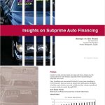 Insights on Subprime Auto Financing