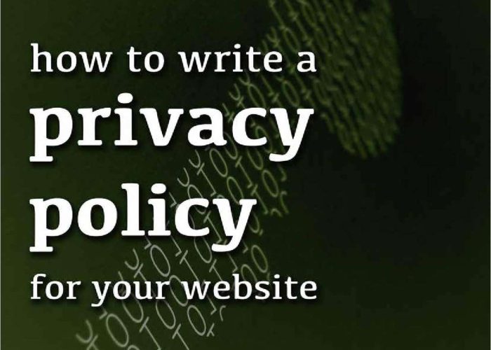 12 How to Write a Privacy Policy for Your Website