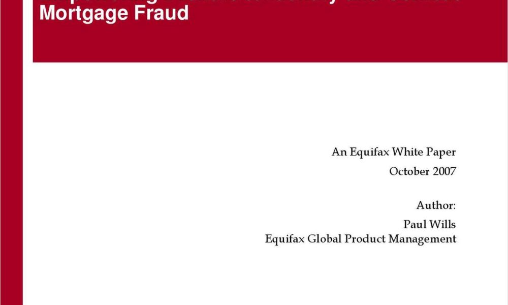 2 Empowering Brokers to Identify and Combat Mortgage Fraud