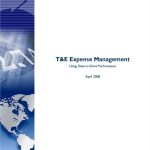 21 T&E Expense Management Using Data to Drive Performance