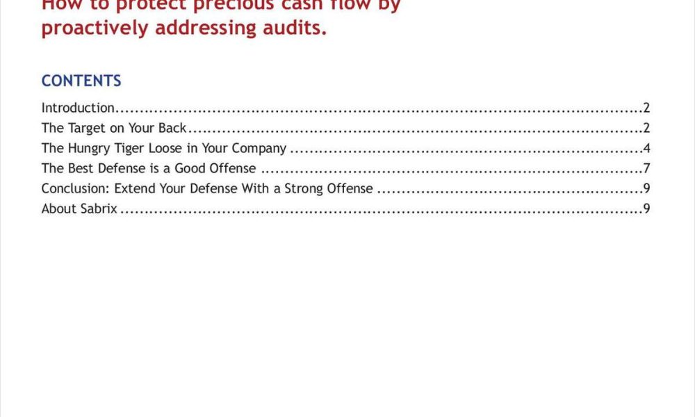 24 Managing Transaction Tax Audit Risk