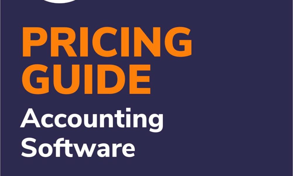 PRICING GUIDE ACCOUNTING SOFTWARE