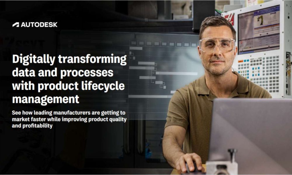 Digitally transforming data and processes with product lifecycle management