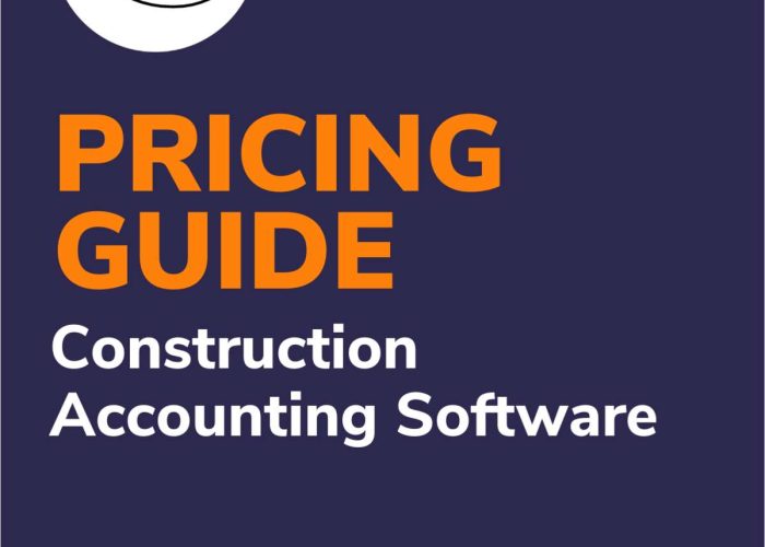 PRICING GUIDE CONSTRUCTION ACCOUNTING SOFTWARE