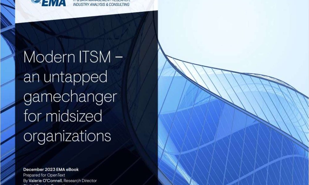 Modern ITSM – an untapped gamechanger for midsized organizations