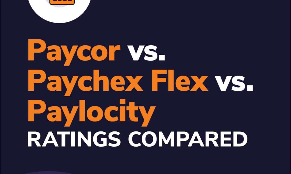 Paycor vs. Paychex Flex vs. Paylocity Ratings Compared