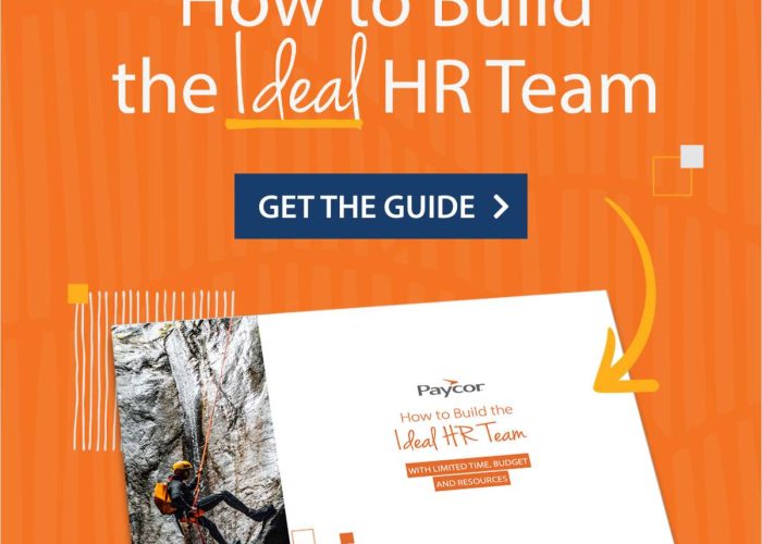 Ideal HR Team WITH LIMITED TIME, BUDGET AND RESOURCES