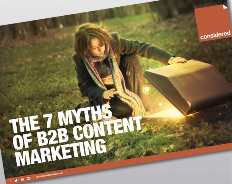 7 Myths of B2B Content Marketing