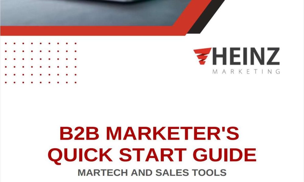 B2B MARKETER'S QUICK START GUIDE