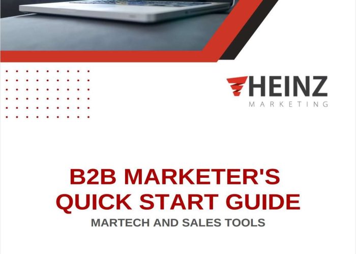 B2B MARKETER'S QUICK START GUIDE