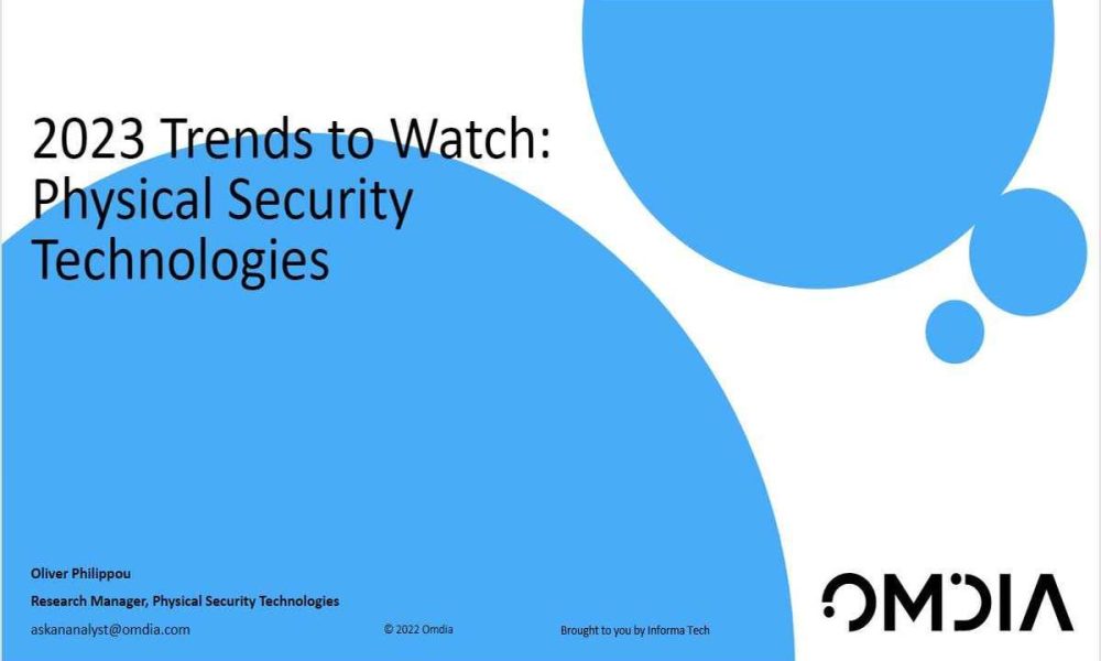 2023 Trends to Watch: Physical Security Technologies