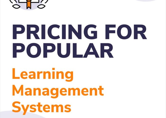 Popular LMS software pricing