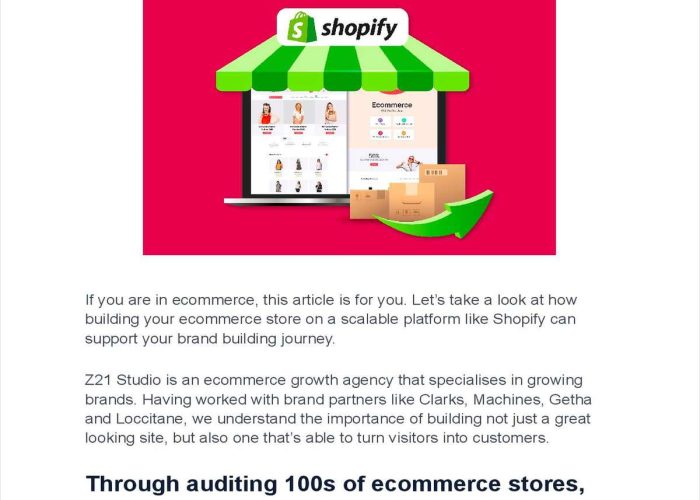 Why Fast Growing Ecommerce Brands Are Built on Shopify