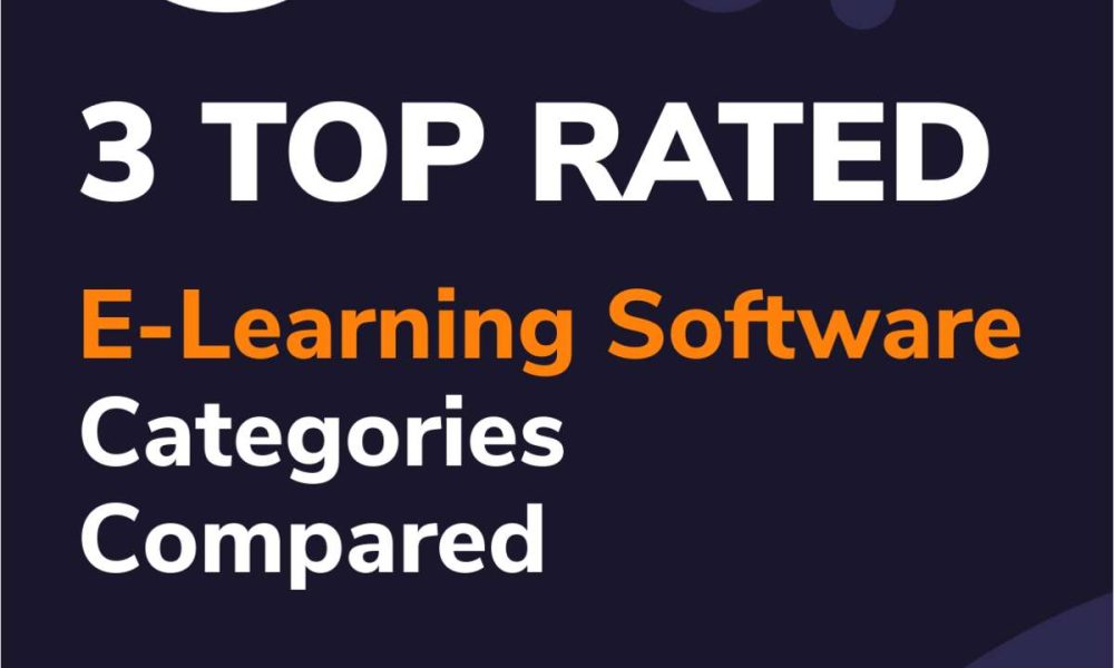 3 Top-Rated E-Learning Software Categories Compared