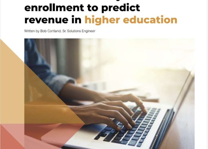 How to accurately use enrollment to predict revenue in higher education