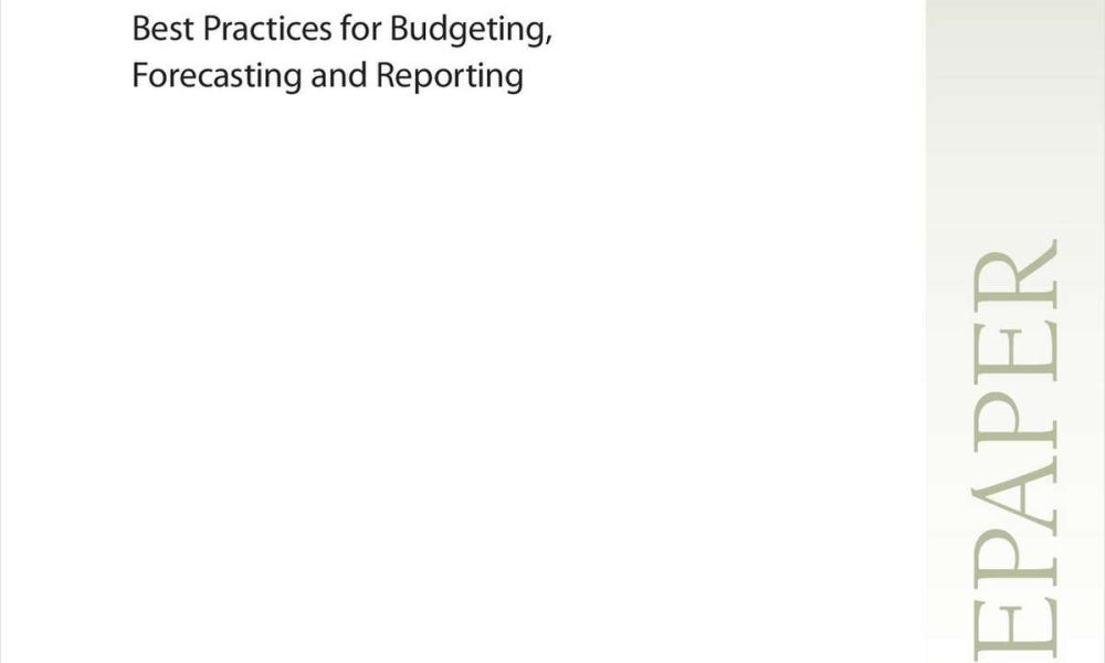 Best Practices for Budgeting