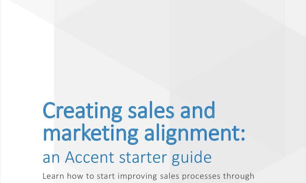 Creating Sales & Marketing Alignment