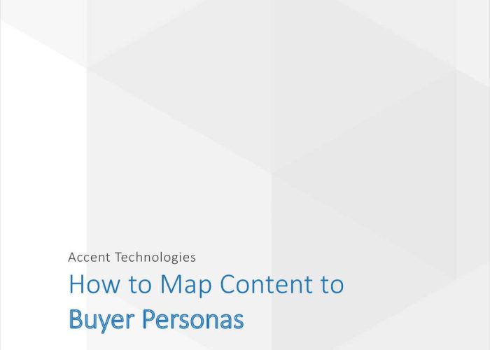 How to Map Content to Buyer Personas