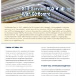 Self-Service SOX Auditing with S3 Control